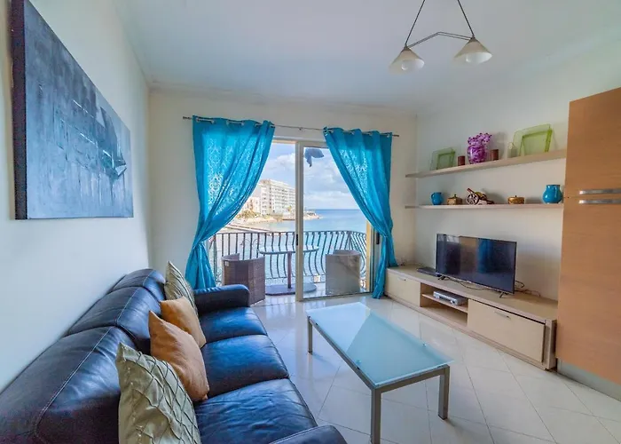 Superb Views Of Spinola Bay In Heart Of Stjulians-Hosted By Sweetstay