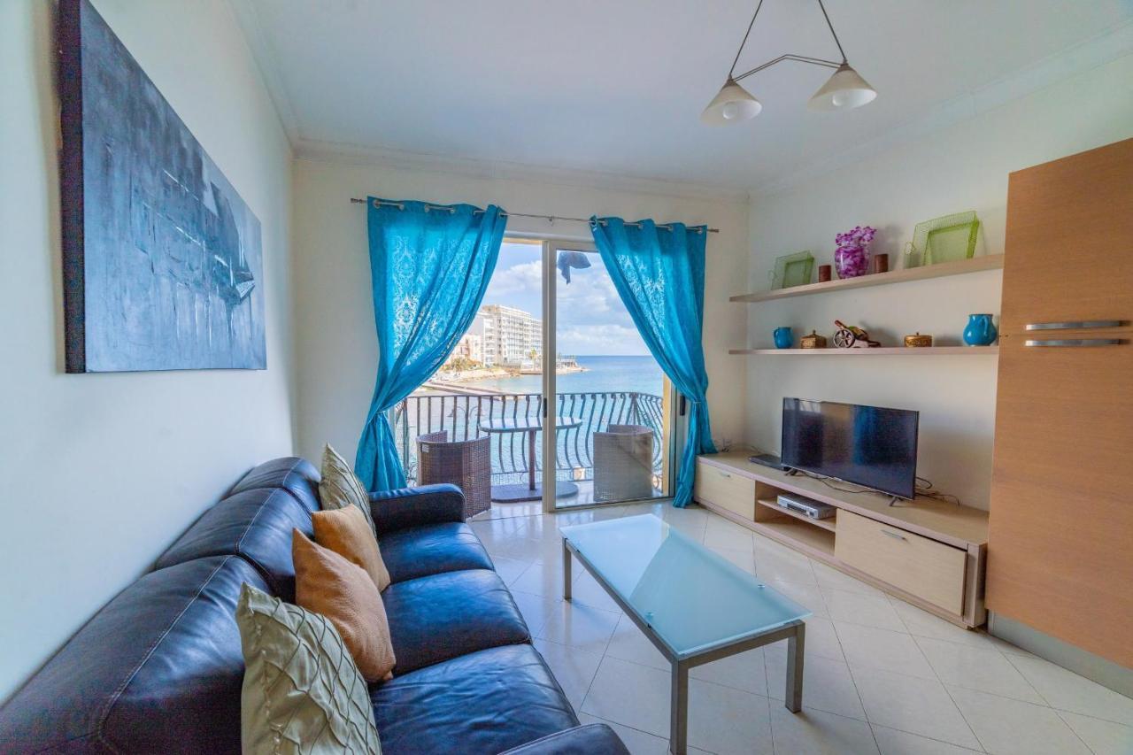 Superb Views Of Spinola Bay In Heart Of Stjulians-hosted By Sweetstay